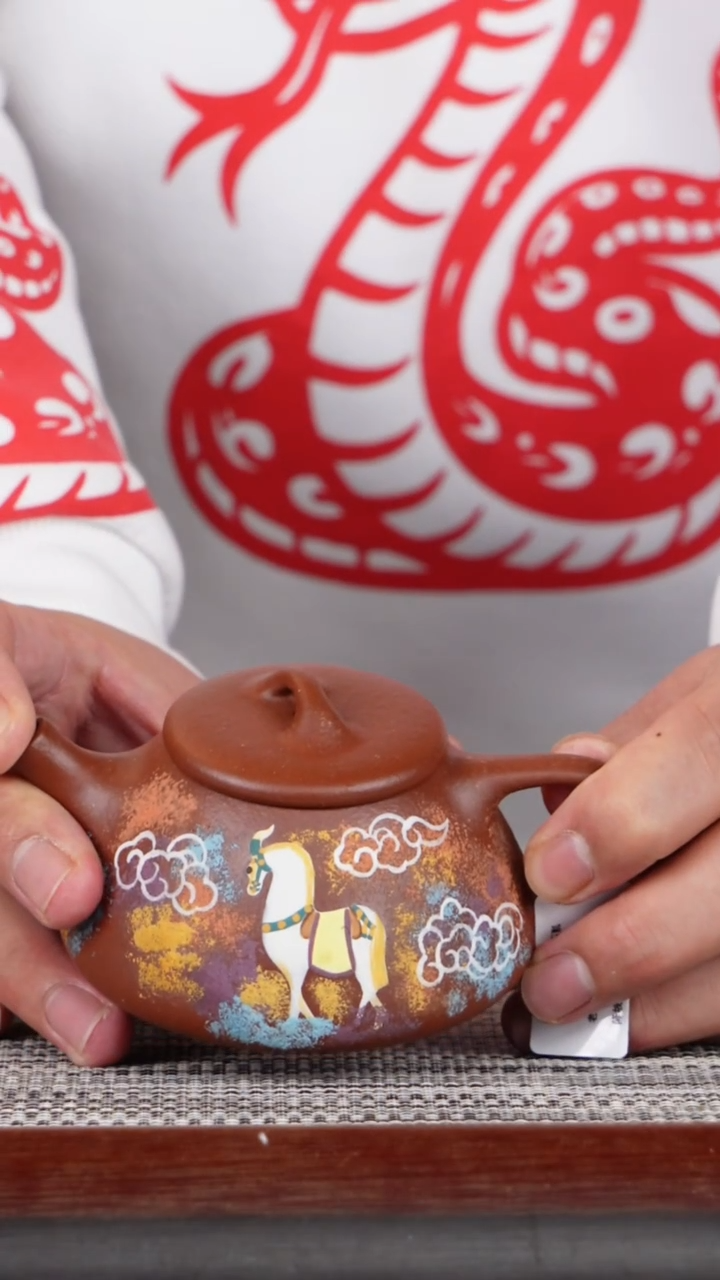 【闪购商品】紫砂茶壶40 原矿紫砂壶 石瓢 降坡泥 