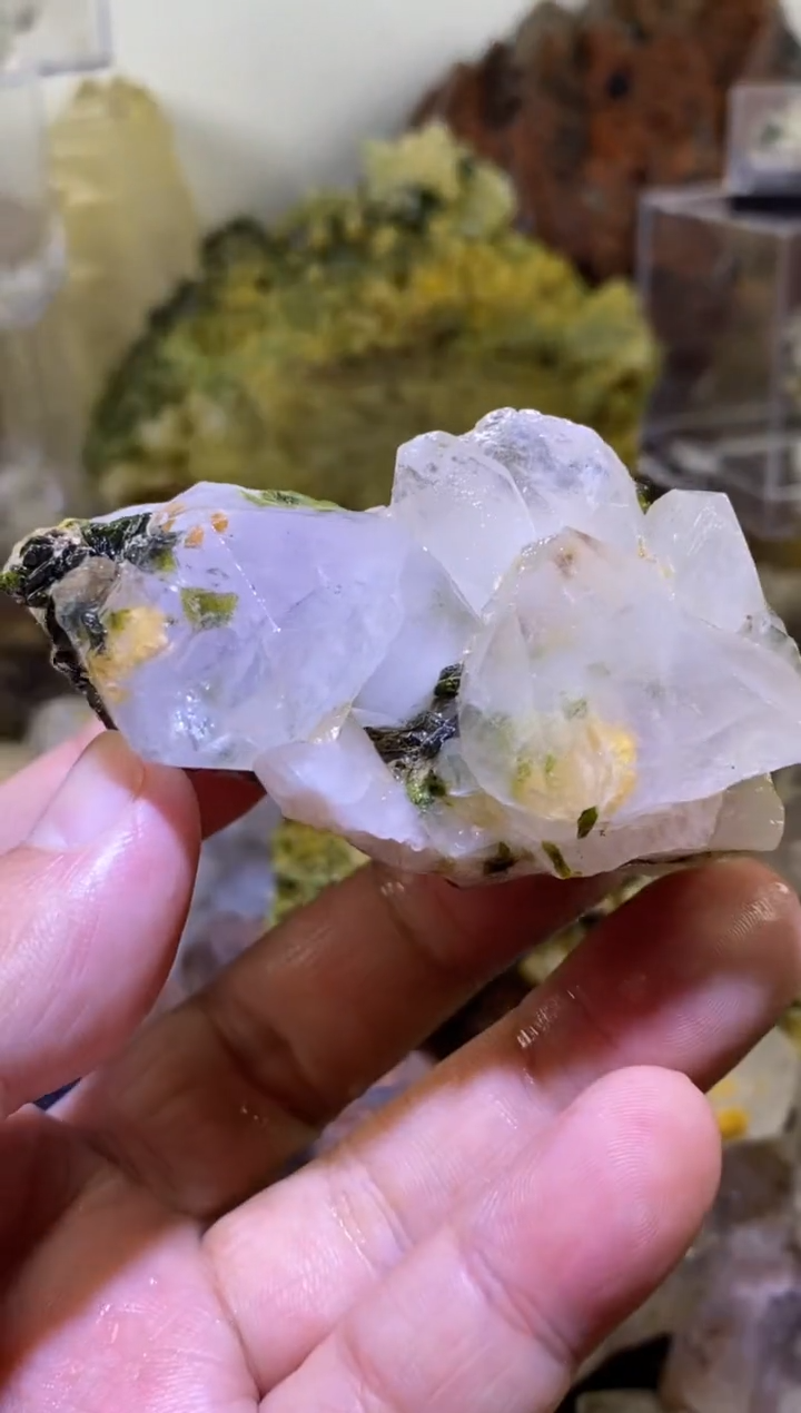 未镶嵌珠宝半成品水晶93号莫奈四川超七花园水晶