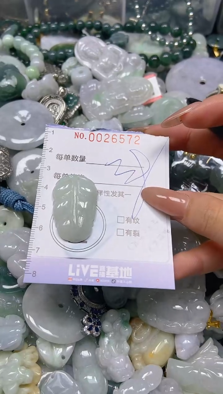 【闪购商品】翡翠颈饰未镶嵌闪购0026572