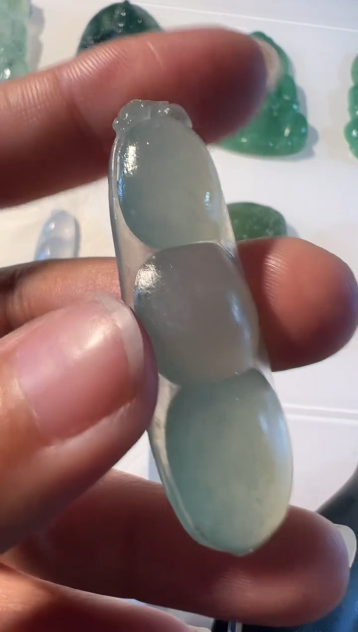 【闪购商品】定制翡翠未镶嵌豆子