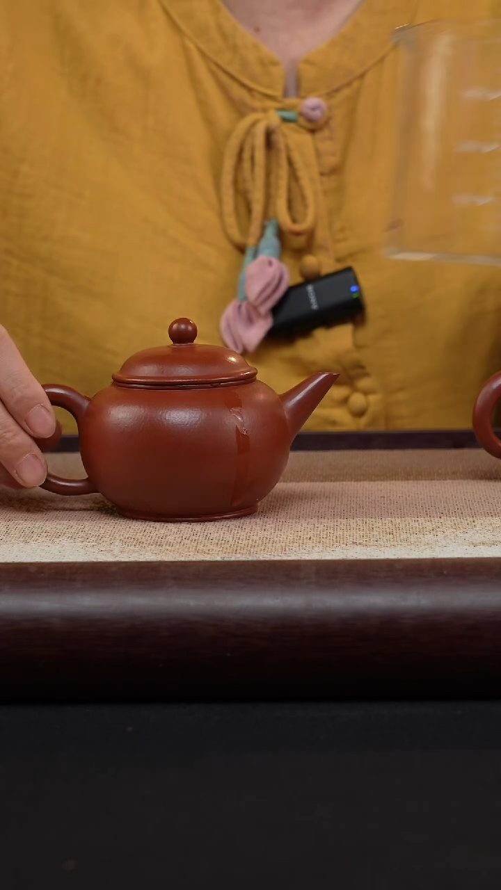 【闪购商品】紫砂茶壶大水平-朱泥MH-1715