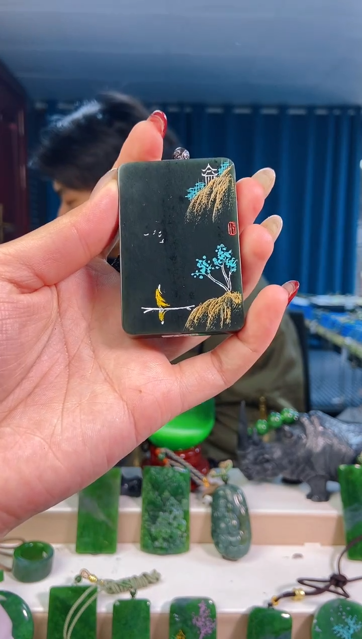 【闪购商品】和田玉挂件未镶嵌1