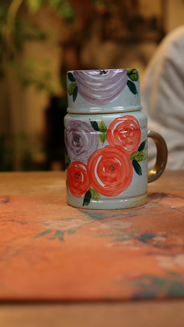 【闪购商品】瓷片1465景德镇手工手绘釉下彩高温瓷