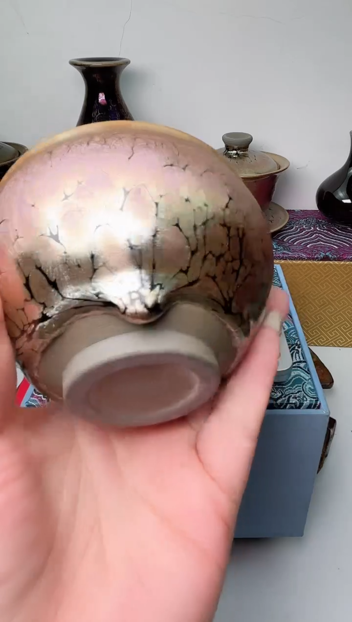 【闪购商品】茶盏春申阁福利1只崩釉将军