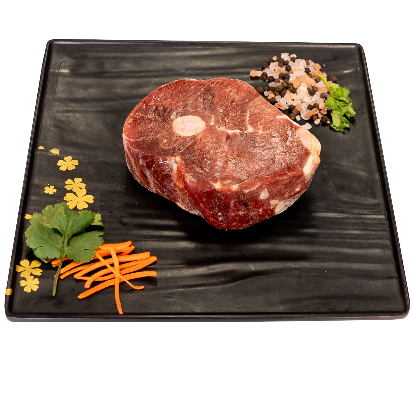 【长鑫源】新西兰优质羔羊带骨后腿切块 1kg