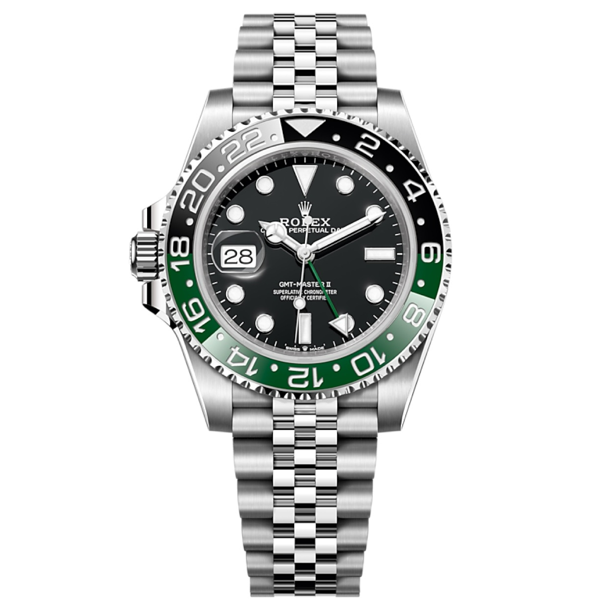 99新 Rolex/劳力士 哈奢馆/名表/格林尼治/126720/40mm/25全套