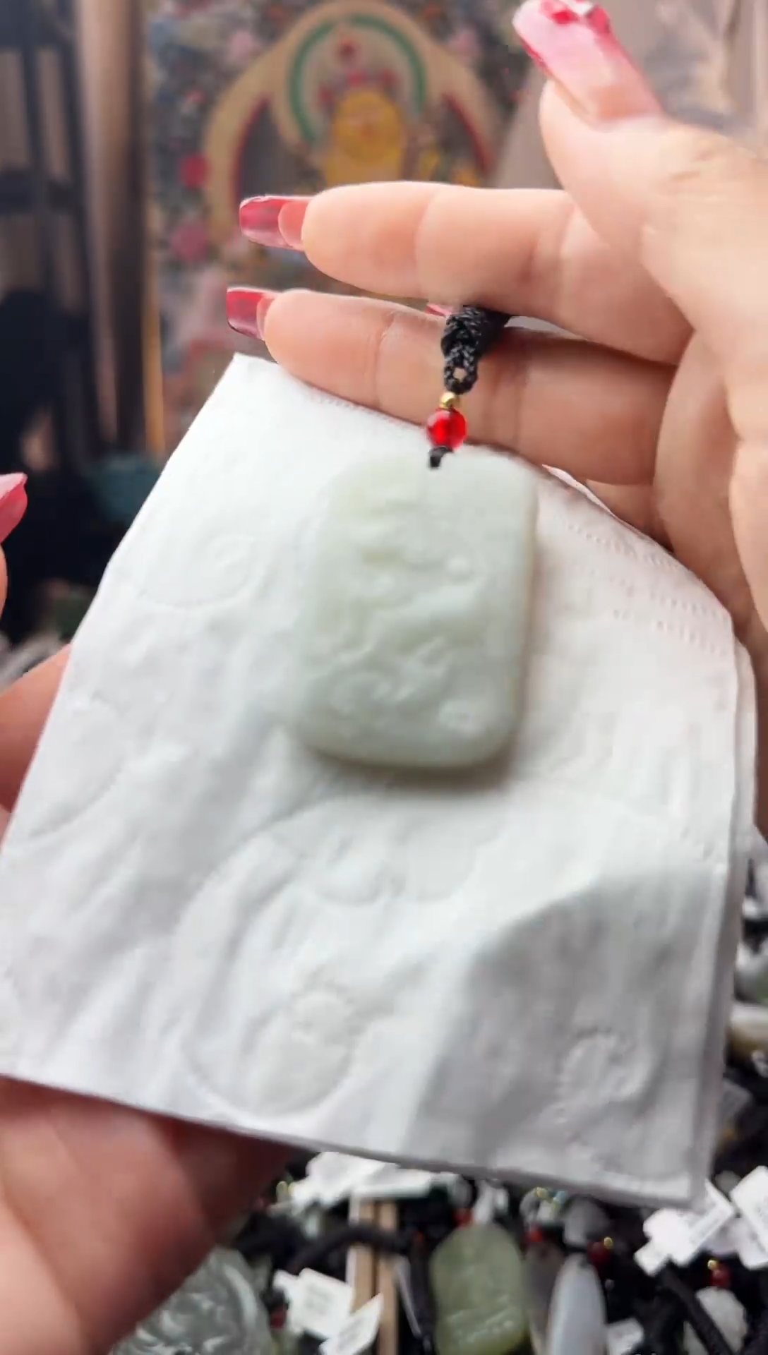 颈饰未镶嵌和田玉和田玉吊坠96