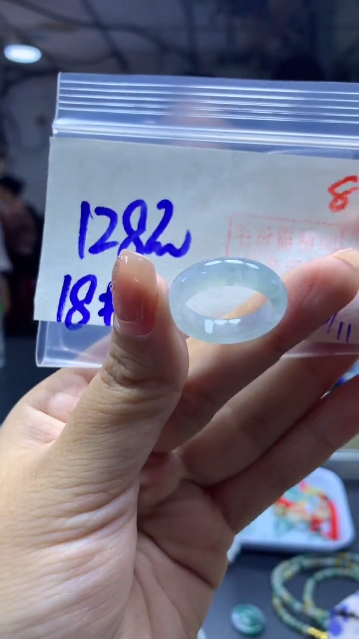 未镶嵌定制翡翠戒圈#128元-毛货需精细抛光81