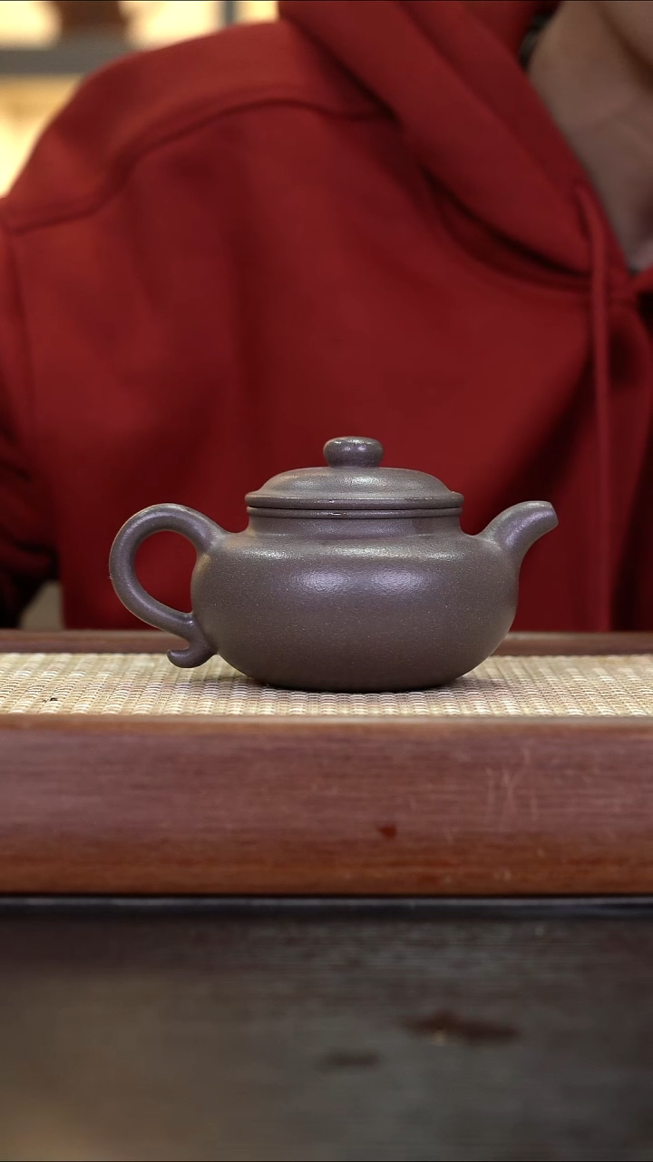 茶壶紫砂   LZX    天青泥    仿古     230cc