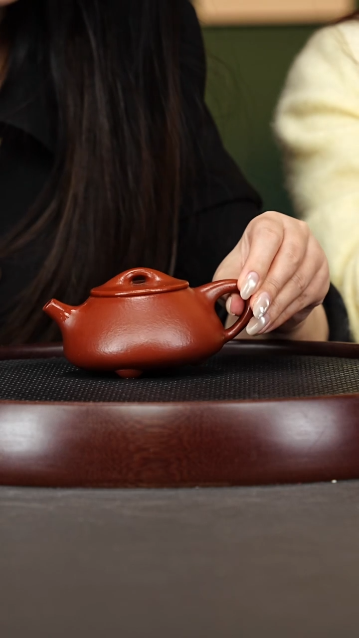 茶壶紫砂45HH大景舟石瓢 孟臣朱泥240cc