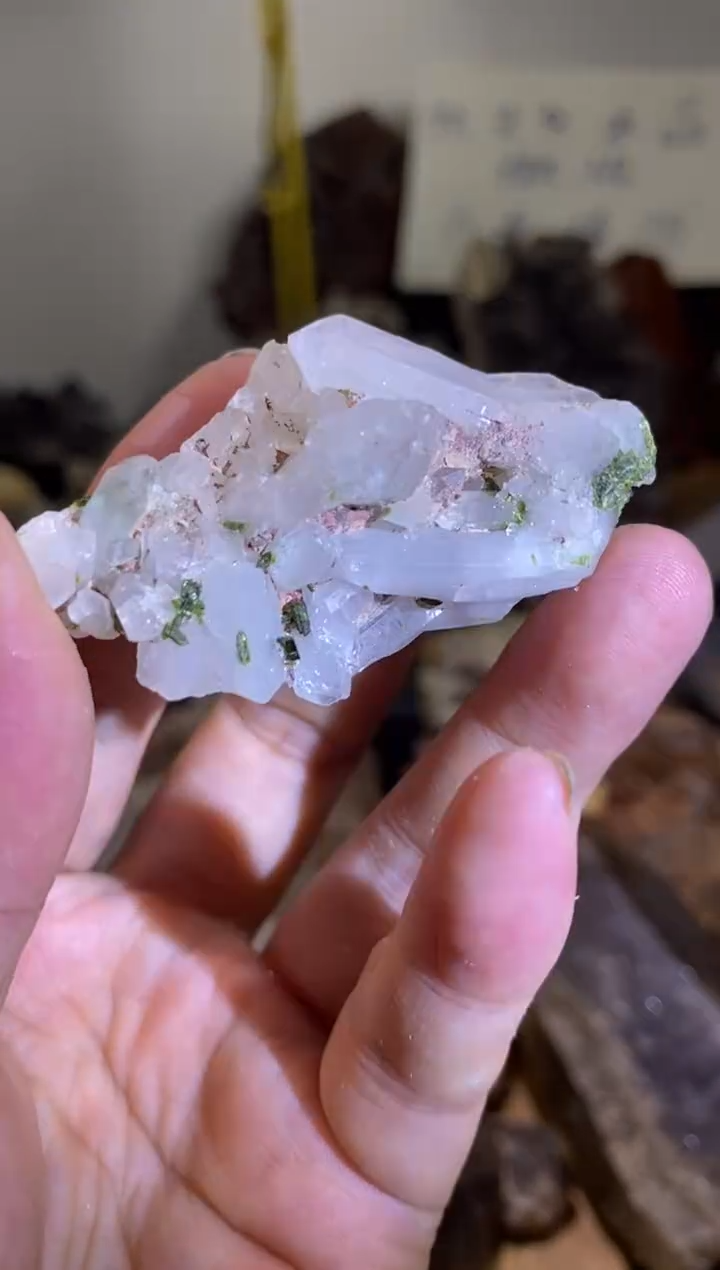 未镶嵌珠宝半成品水晶29号绿帘花园