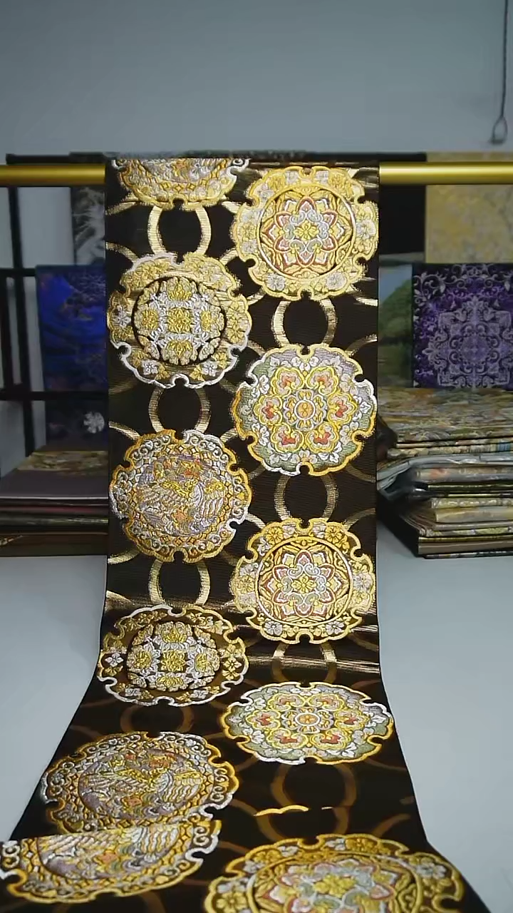 【闪购商品】织绣六通宝相花特价