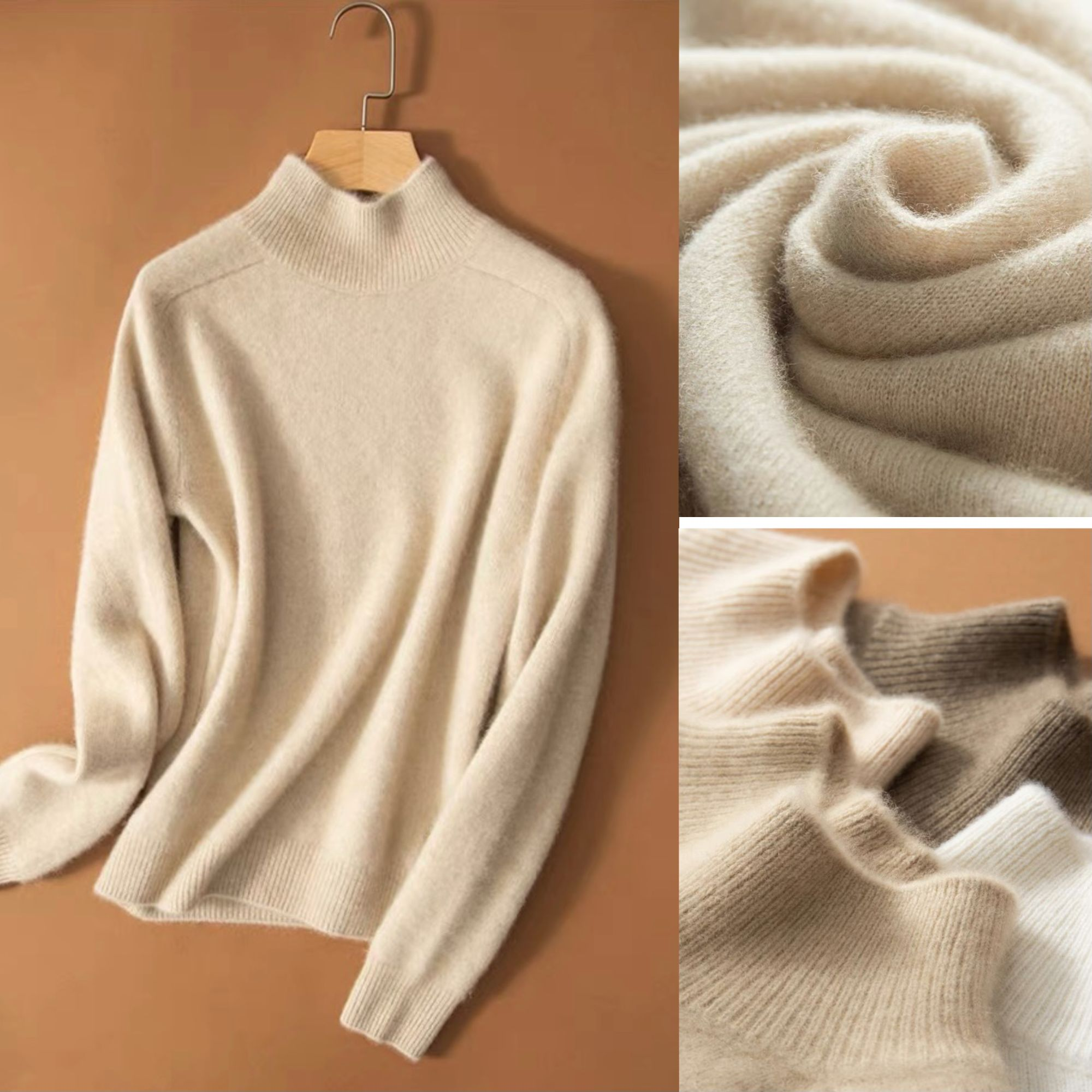 A(301-400)秋冬新款时尚网红休闲百搭款加厚针织羊绒羊毛