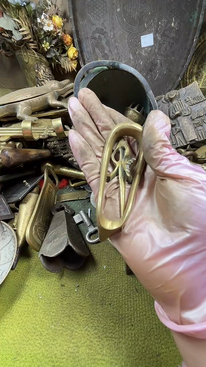 姚***摇亿锦铜回流铜器摆件29