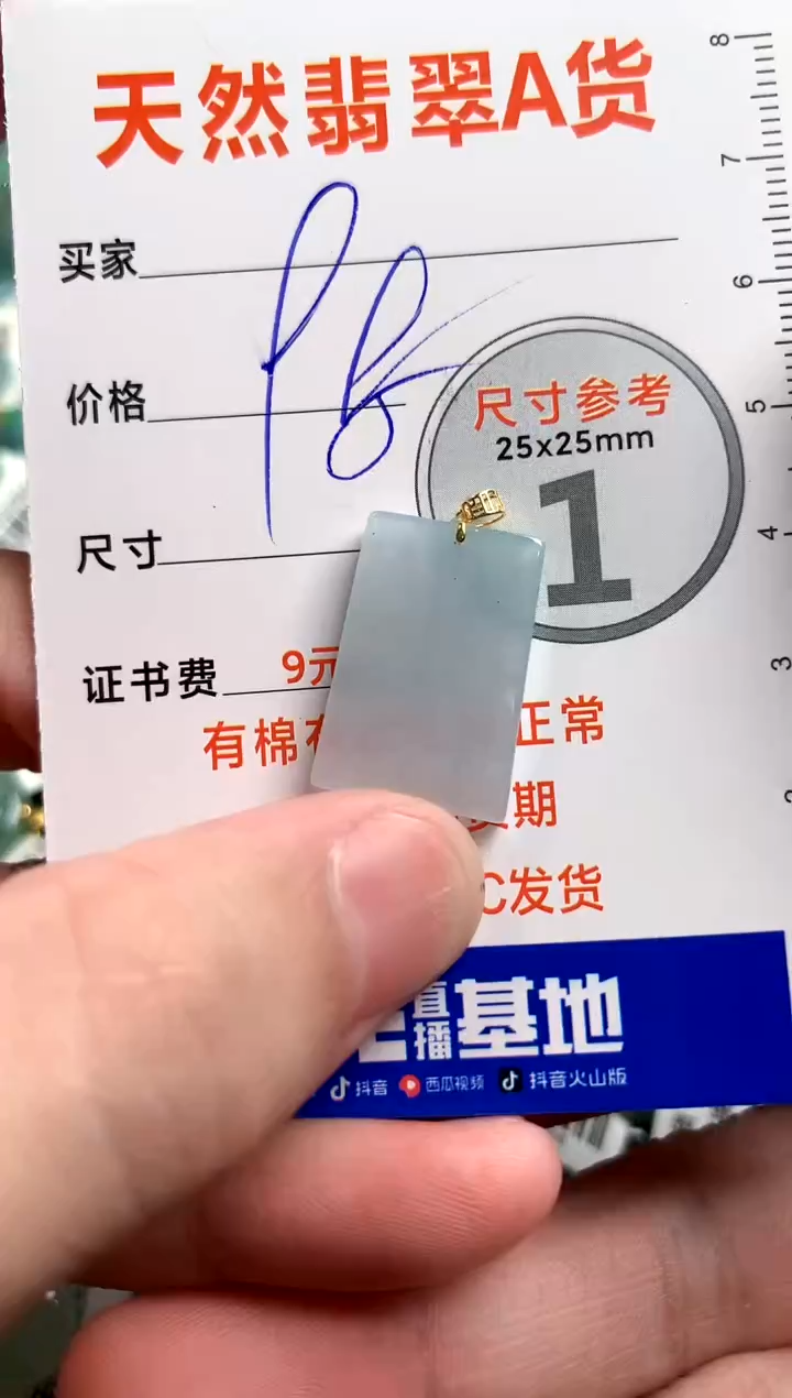 【闪购商品】翡翠颈饰18K金镶嵌13007308