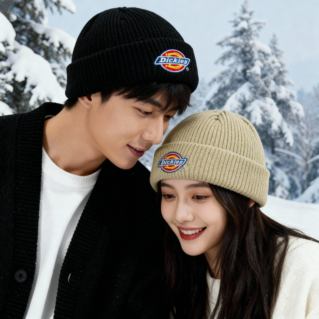 【雅痞瓜皮帽】Dickies针织帽秋冬帽子时尚街头潮搭2025新款防风帽