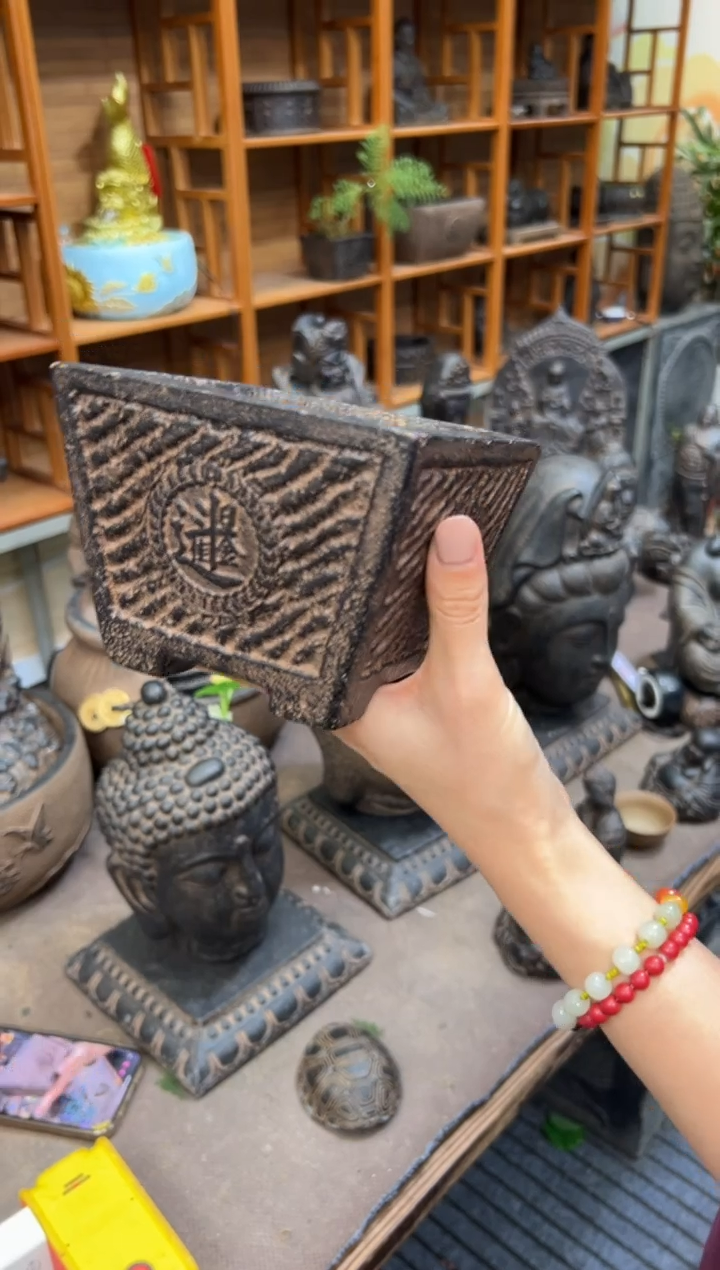 陶土【火山泥】日进斗金盆