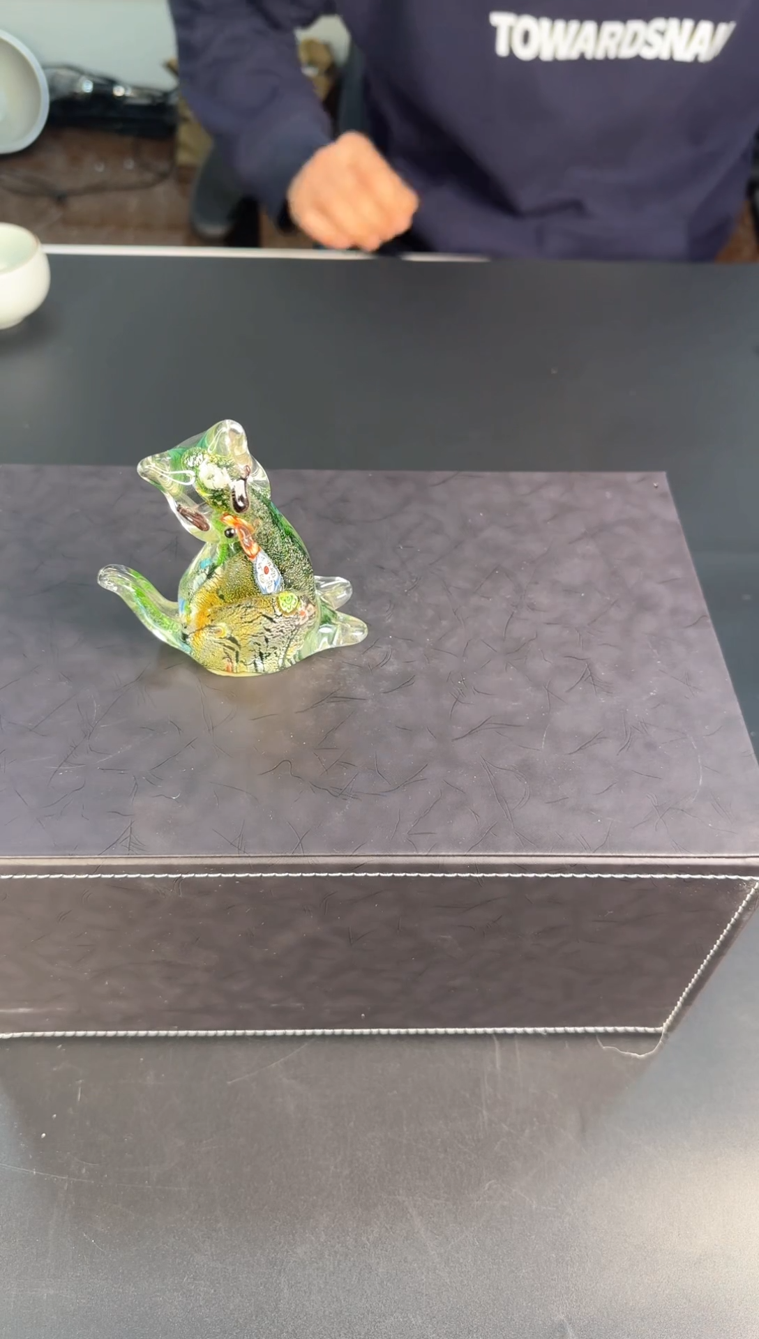 【闪购商品】淄博博山手工琉璃小猫