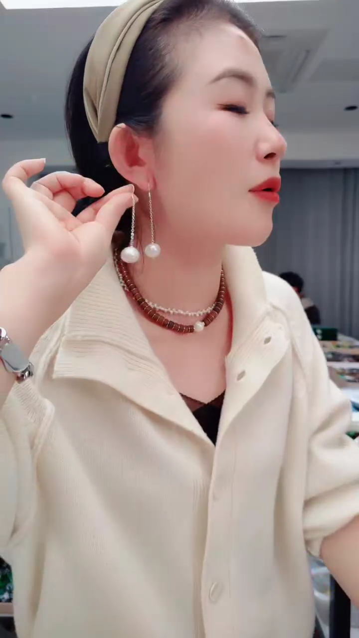 颈饰未镶嵌淡水珍珠2978大风吹