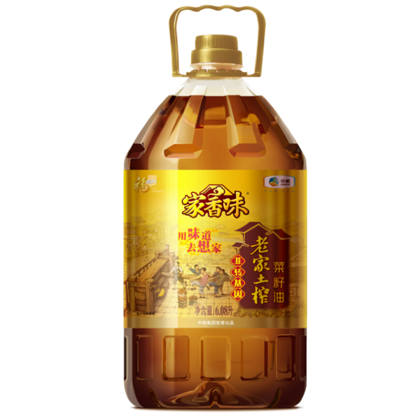 福临门家香味老家土榨菜籽油 6.08L