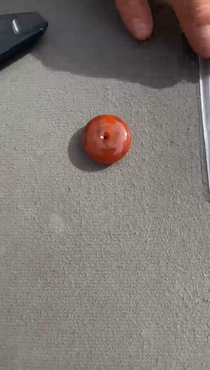 未镶嵌配饰南红玛瑙原矿无优化平安扣4号W