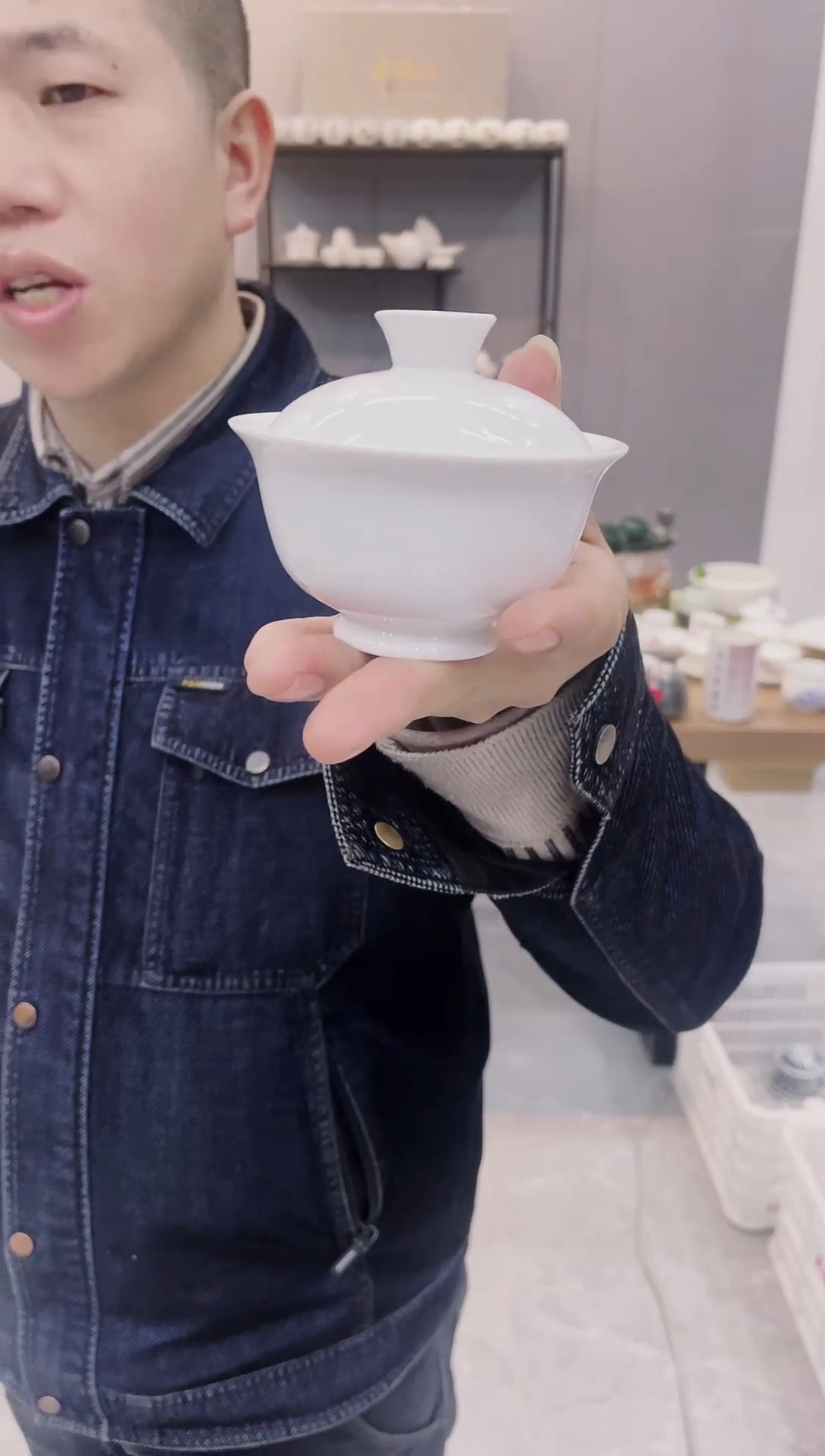 【闪购商品】【席欢李商城】盖碗2个