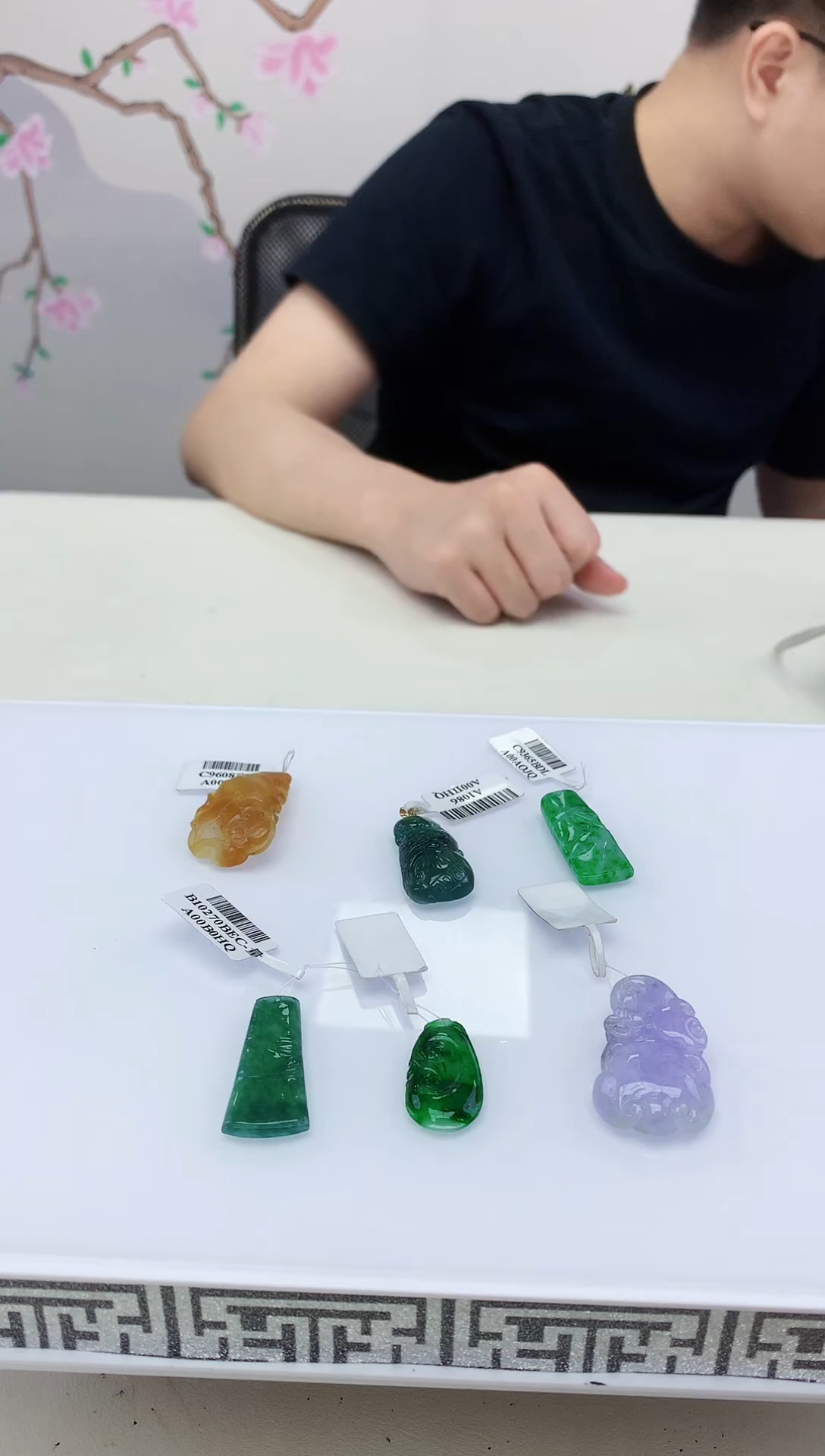 定制翡翠未镶嵌001ee-毛货