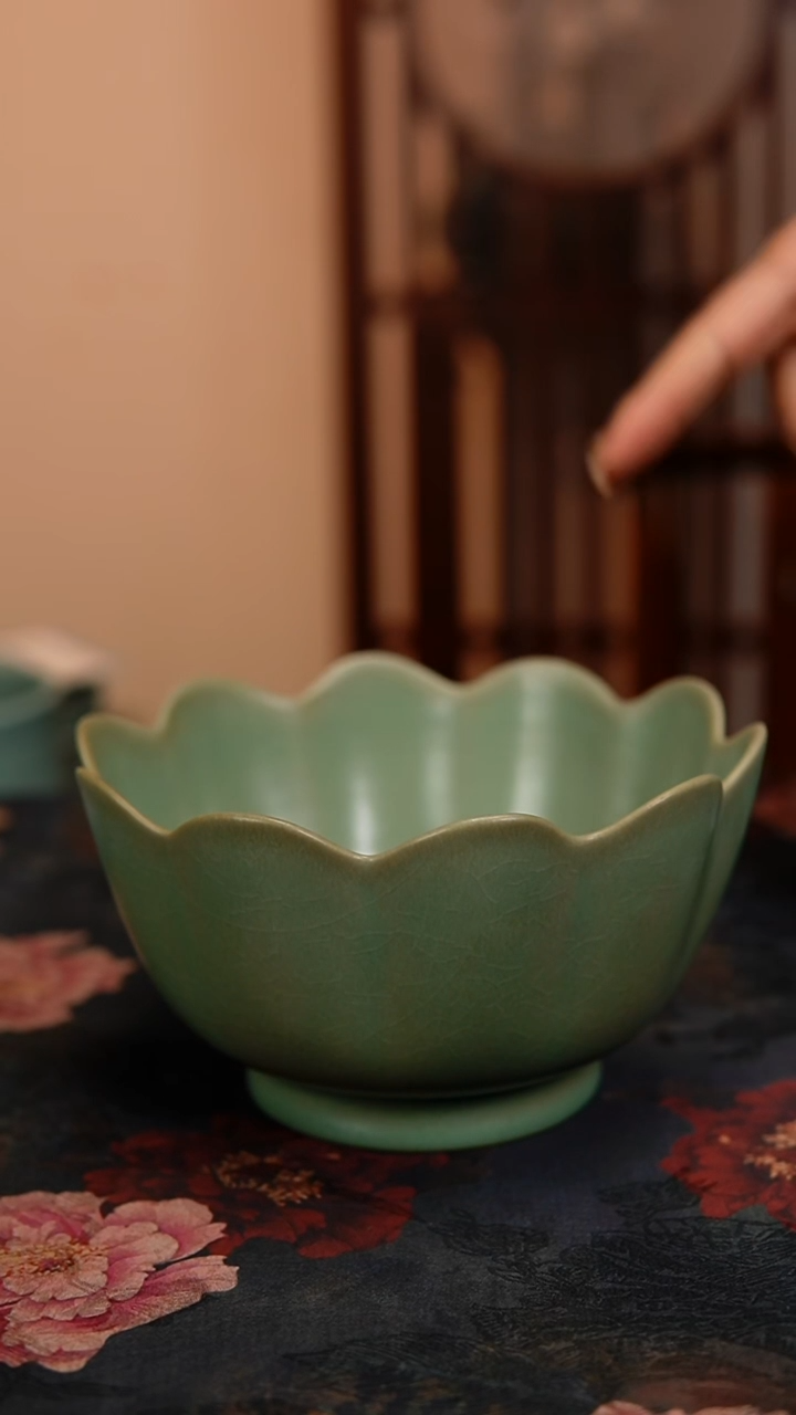 瓷片原产地原矿釉汝瓷