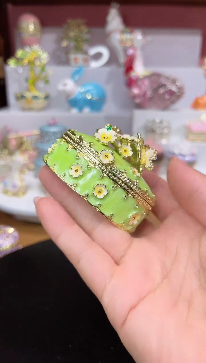 【闪购商品】易尚宝珐琅彩首饰盒