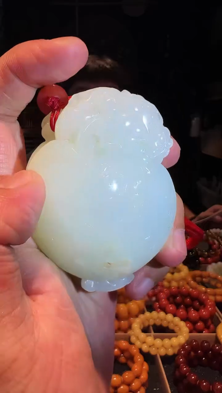 手串未镶嵌和田玉挂件