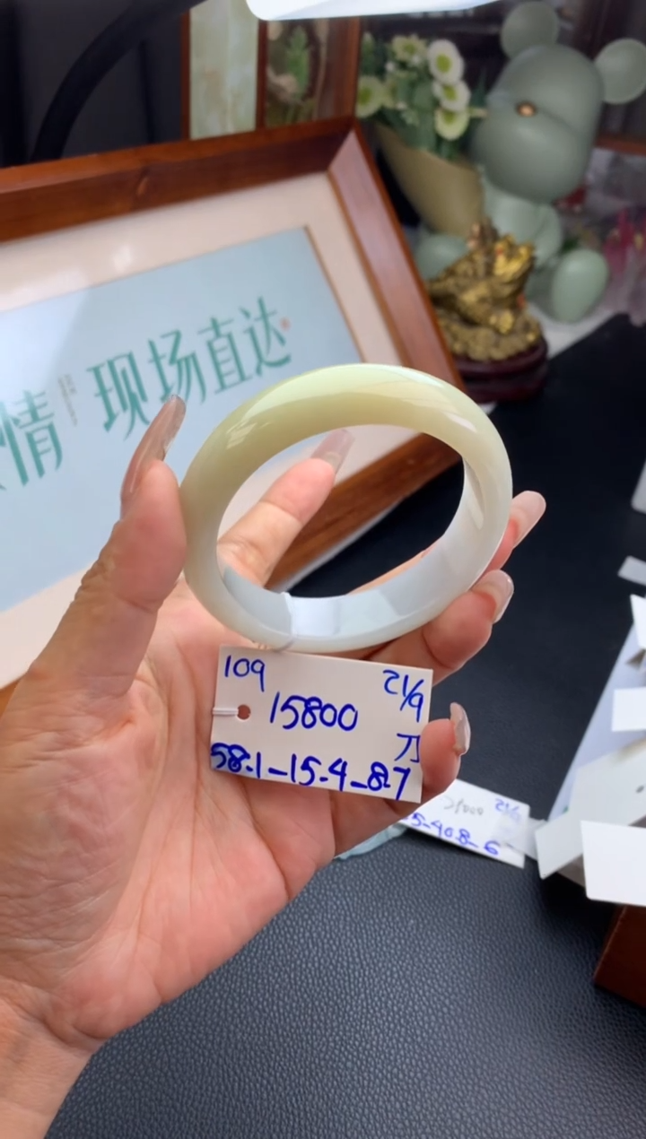 未镶嵌手镯翡翠新****记手镯