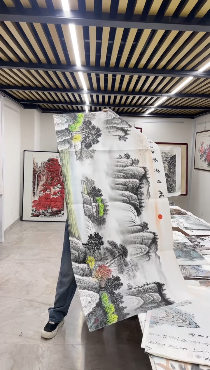 国画融易专属链接-旭日东升李胜华带证书