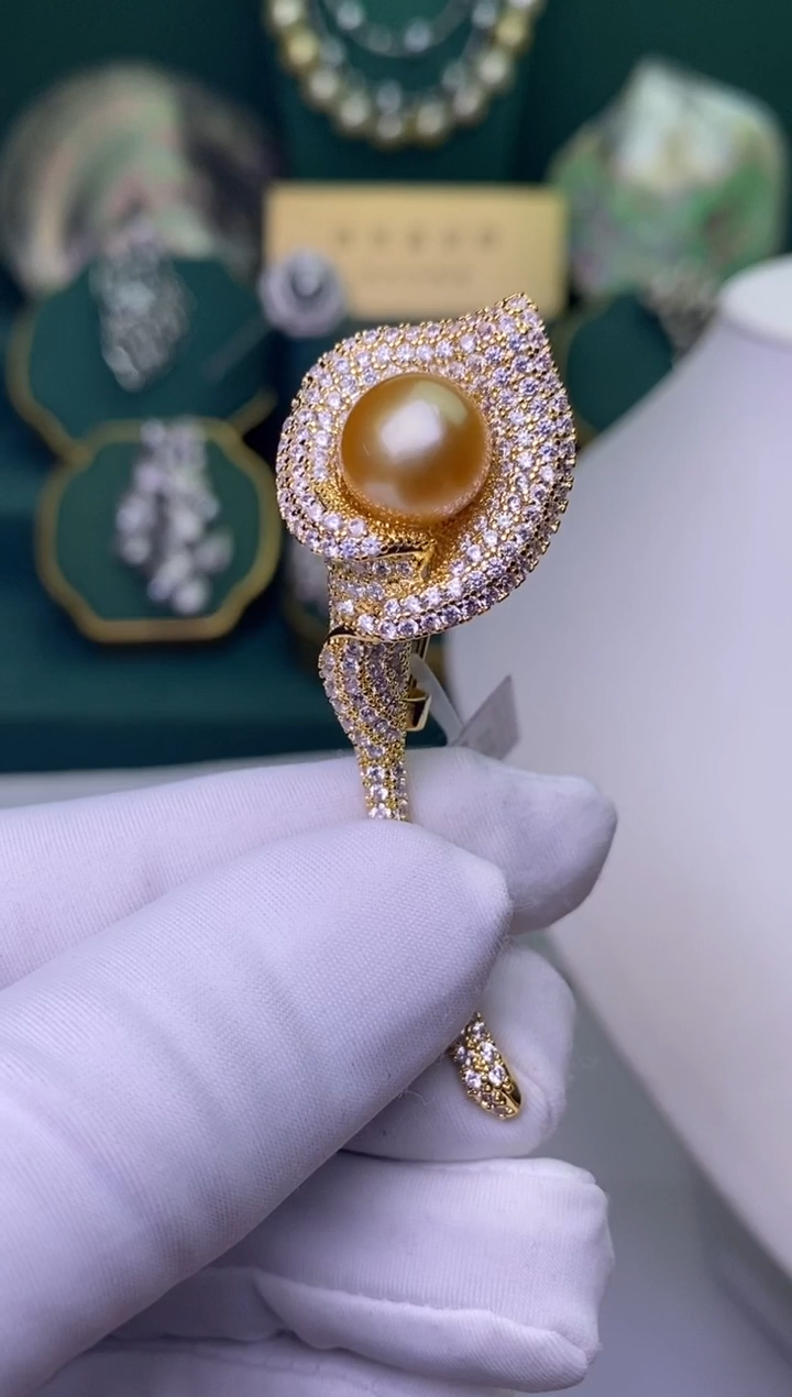 【闪购商品】海水珍珠胸饰未镶嵌1