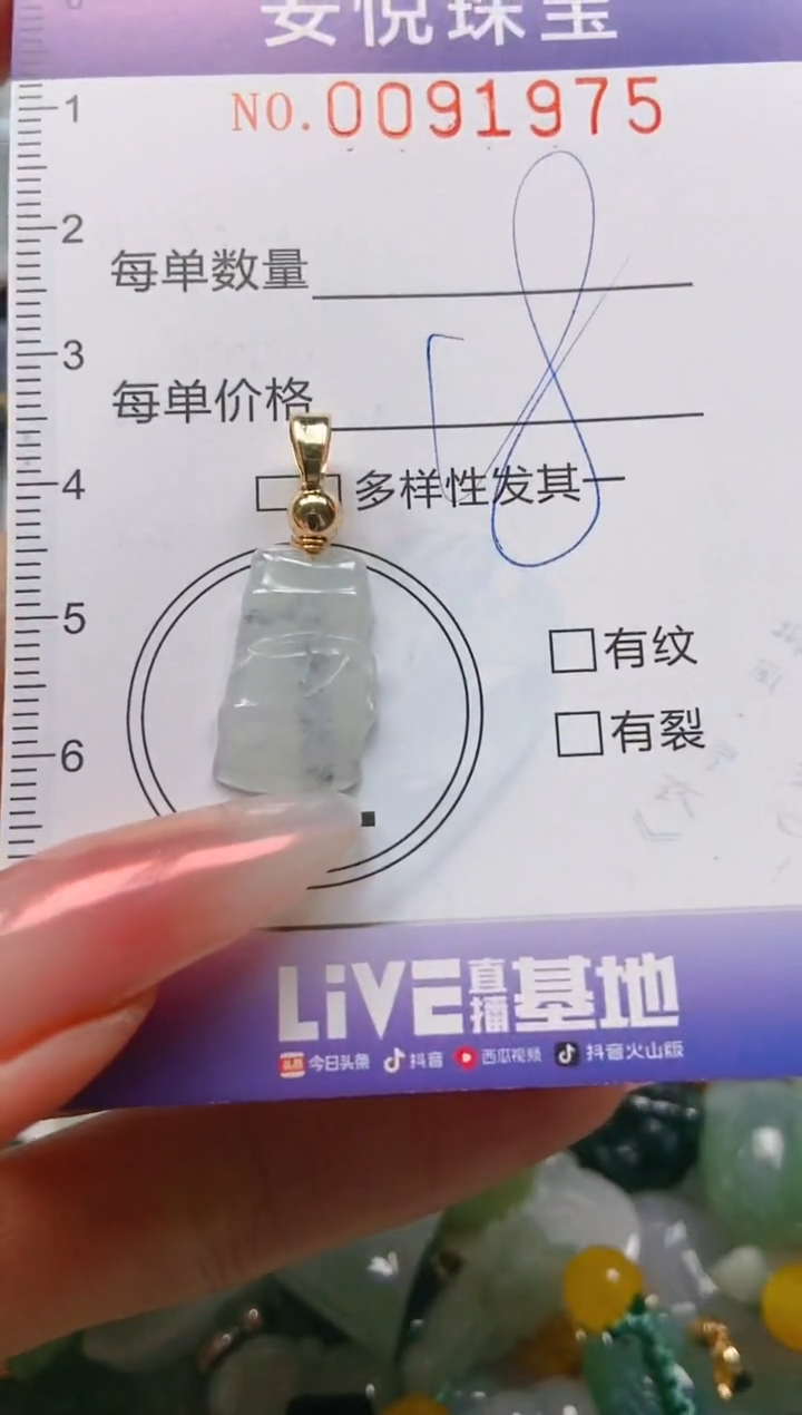 【闪购商品】翡翠颈饰未镶嵌闪购0091975