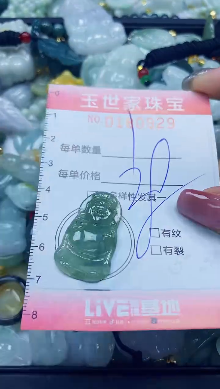 【闪购商品】翡翠颈饰未镶嵌闪购0180929