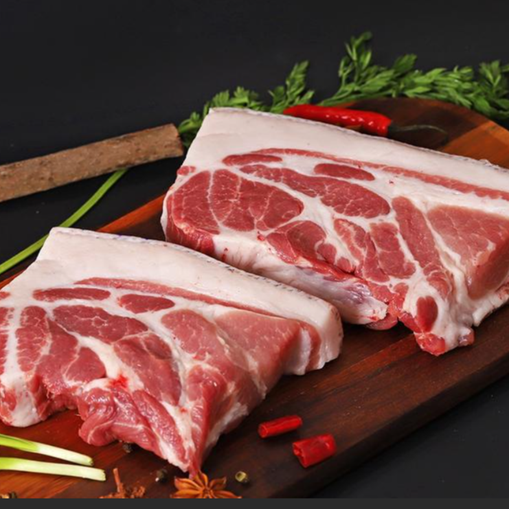 【4斤前腿肉】湖南山林放养农家跑山黑猪熟食土猪雪花前腿肉