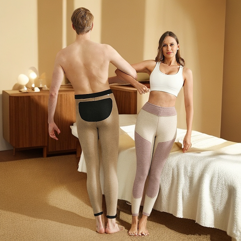 【心选-单层+护膝护腰】适合10-零下8秋冬男女薄款保暖打底裤内穿