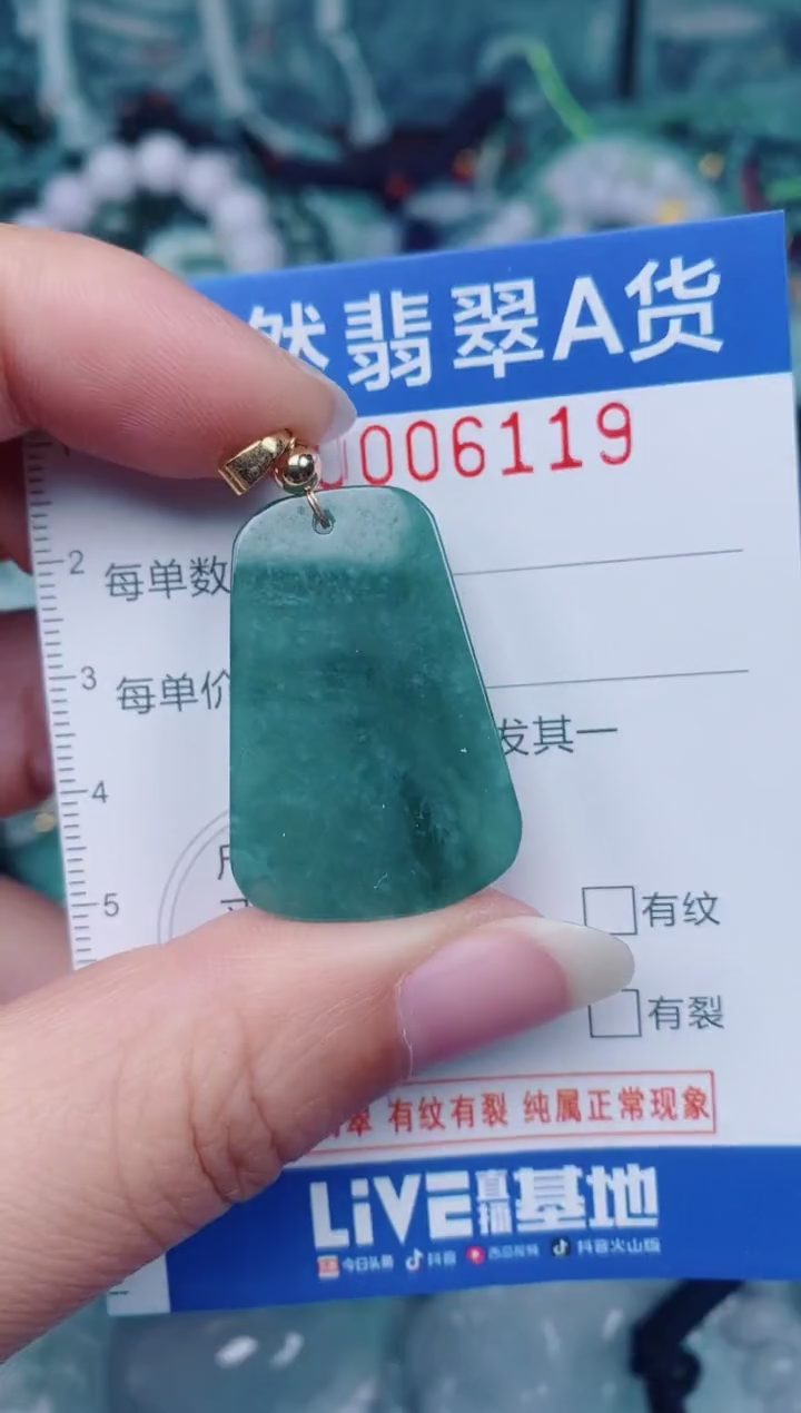 颈饰未镶嵌翡翠00006119