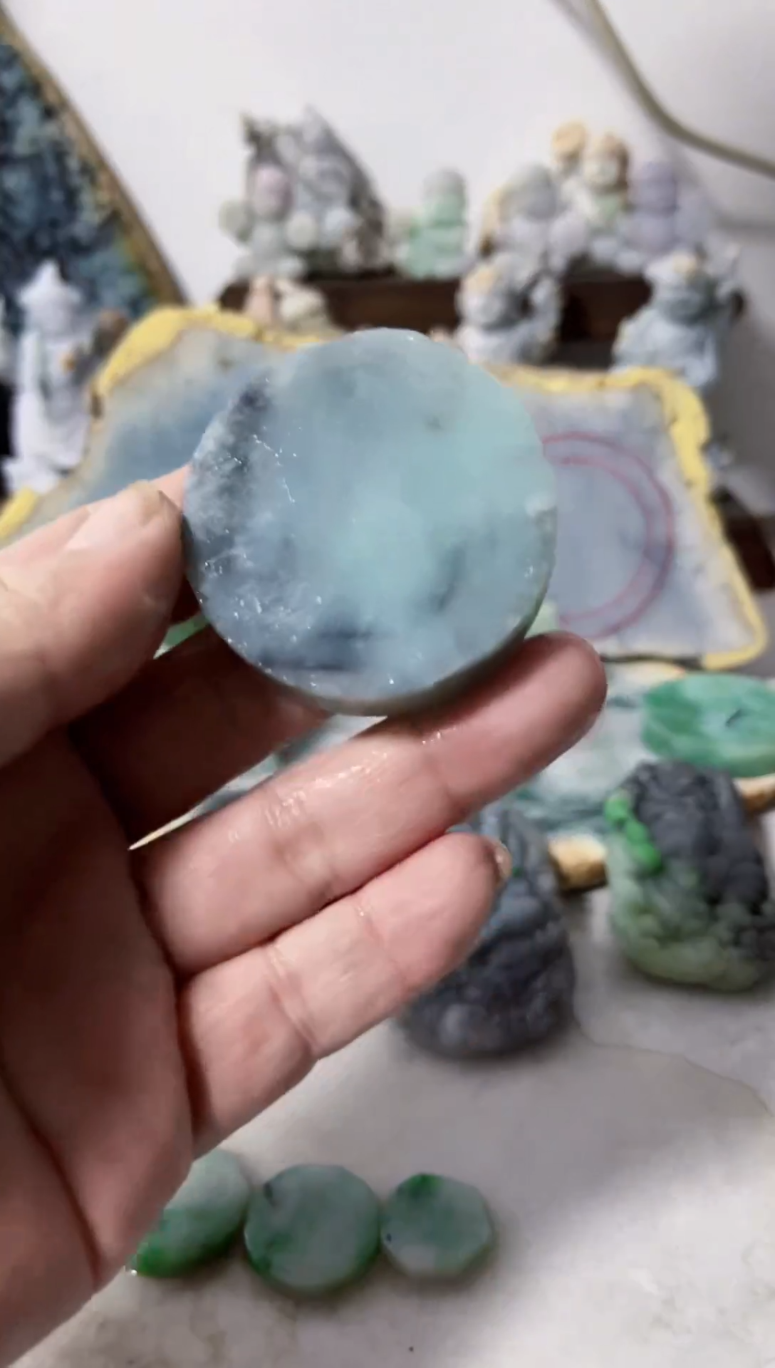 【闪购商品】翡翠吊坠(不含链)未镶嵌A870