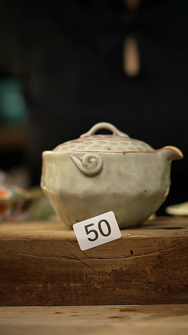 【闪购商品】瓷片设计师手作系列/祥云宝瓶