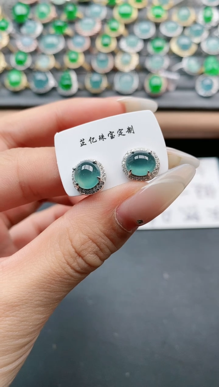 【闪购商品】翡翠戒指银S925镶嵌1111111