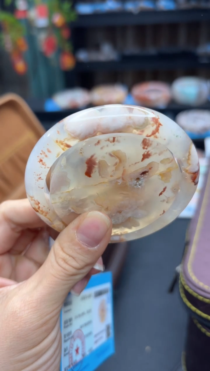 【闪购商品】石英质玉手镯未镶嵌409（56圈贈送鐲心）