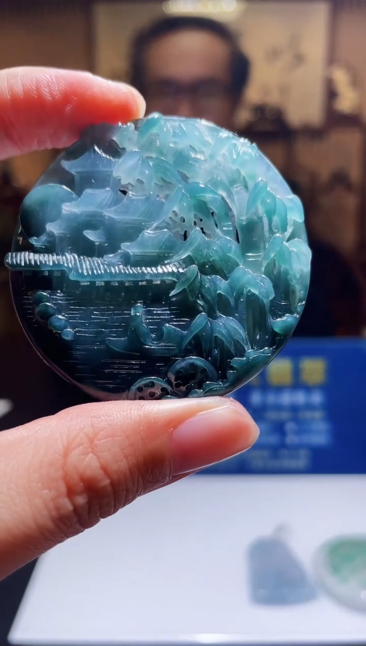 【闪购商品】翡翠颈饰未镶嵌M-@@JHZA022372