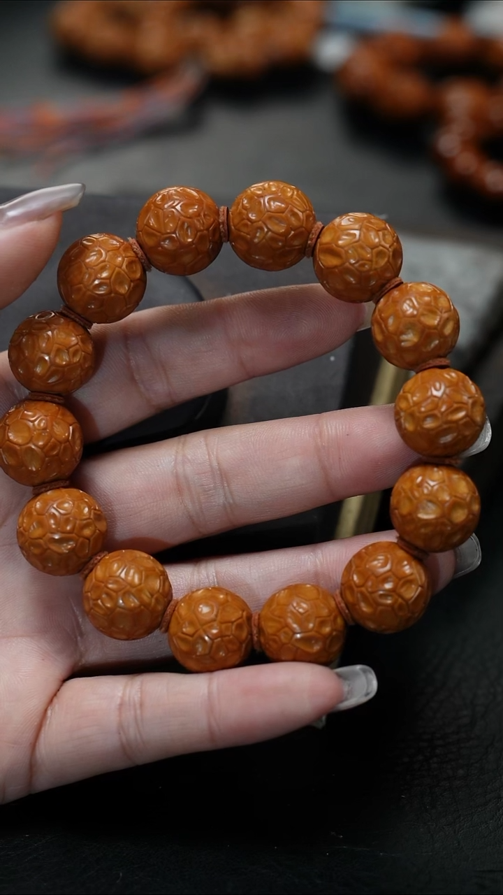 手串/手链橄榄核鱼子精品核文化