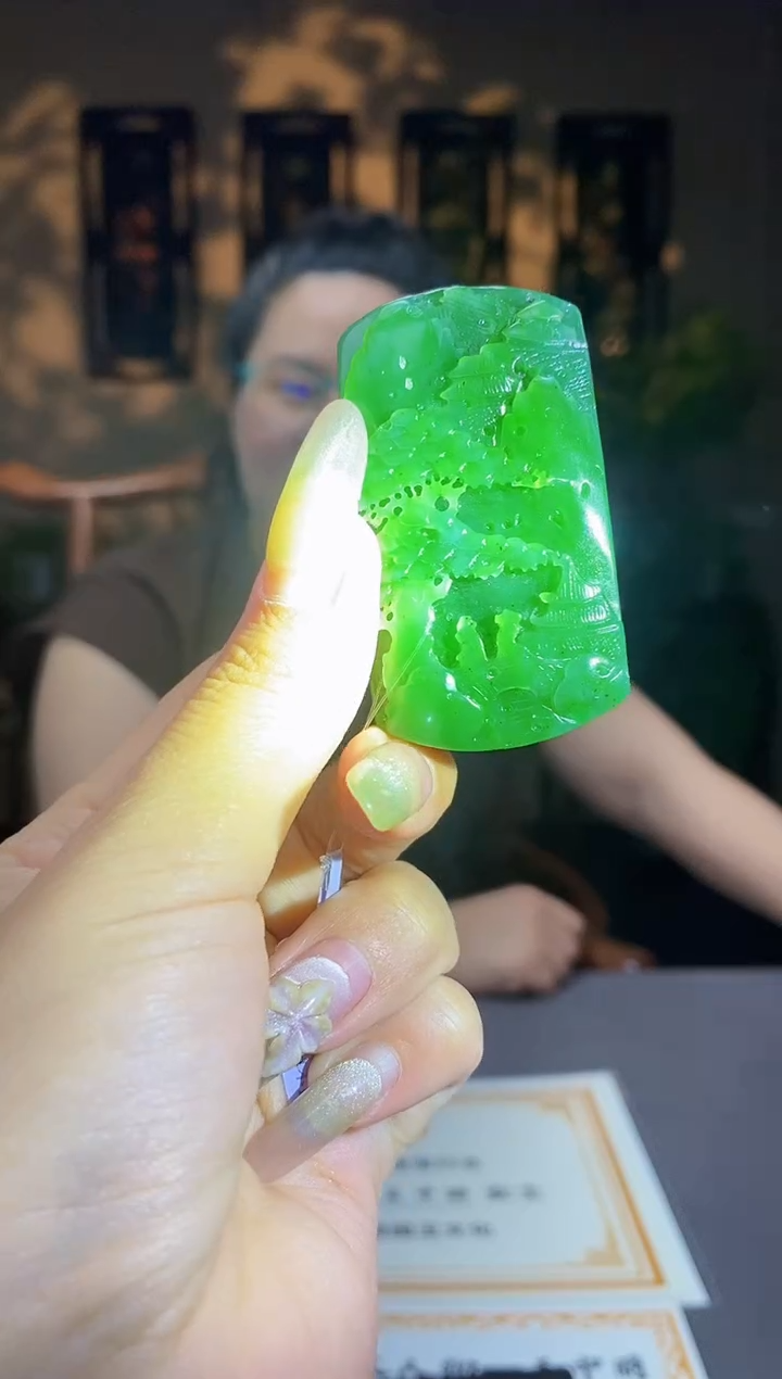 和田玉未镶嵌颈饰C269