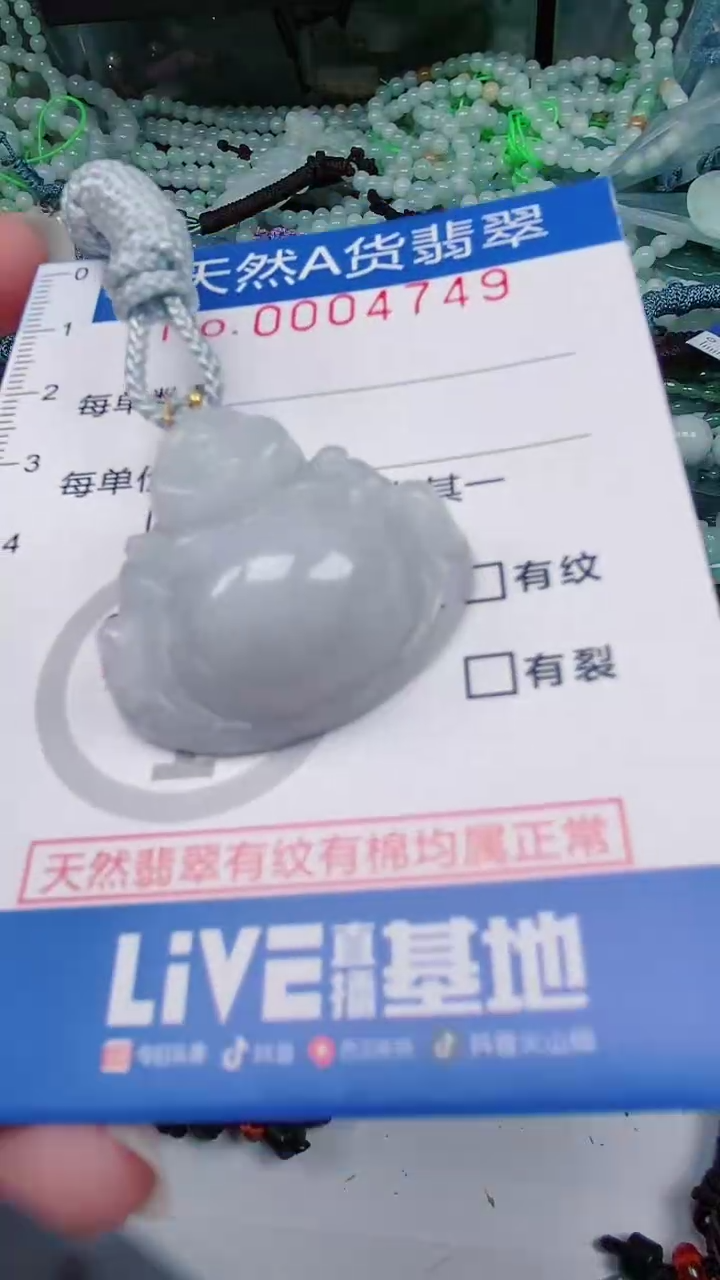 【闪购商品】翡翠颈饰未镶嵌00004749