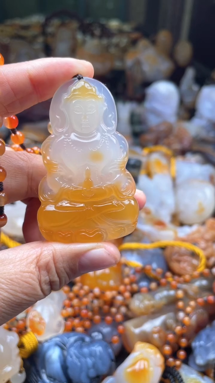 【闪购商品】玛瑙/玉髓颈饰未镶嵌AA