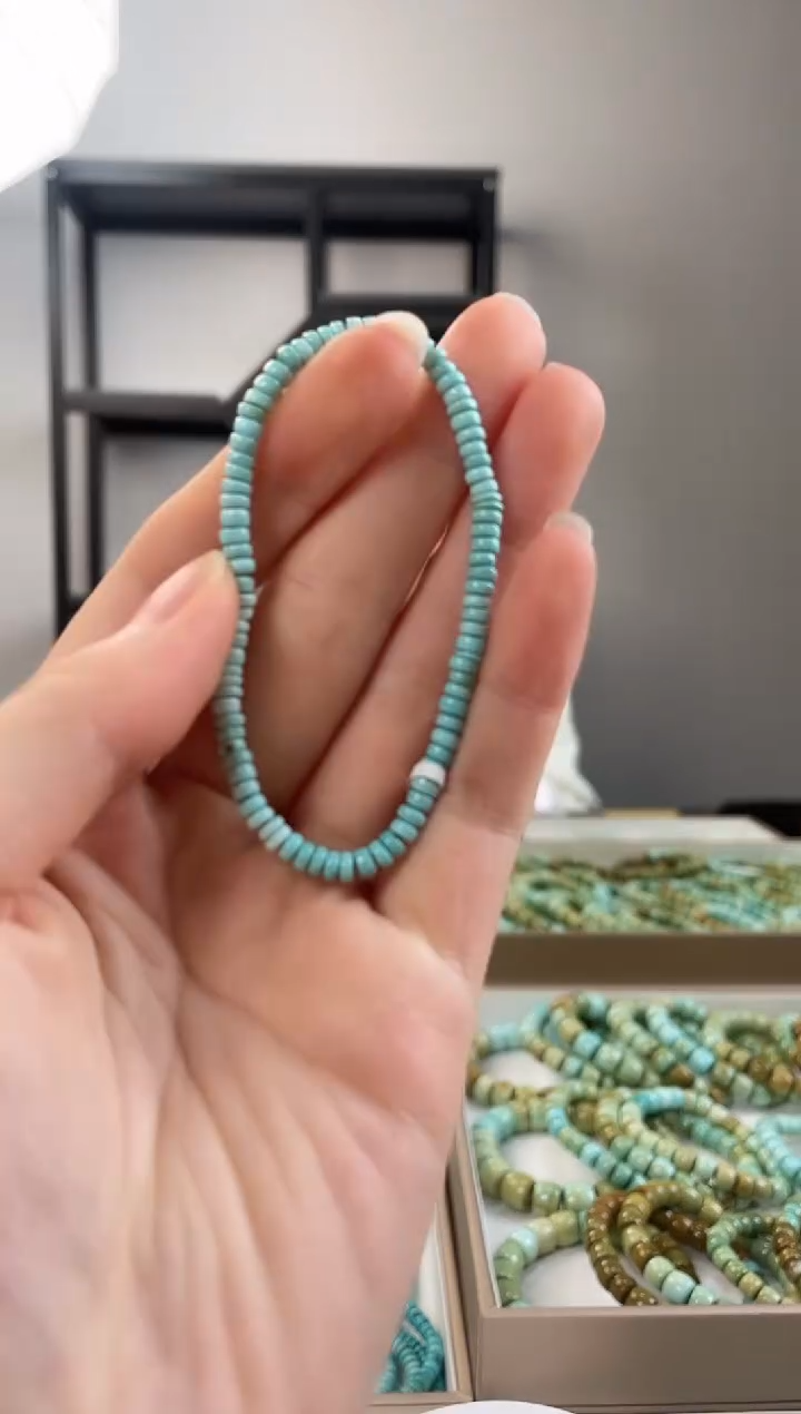 【闪购商品】绿松石珠宝奇石未镶嵌3.7+mm