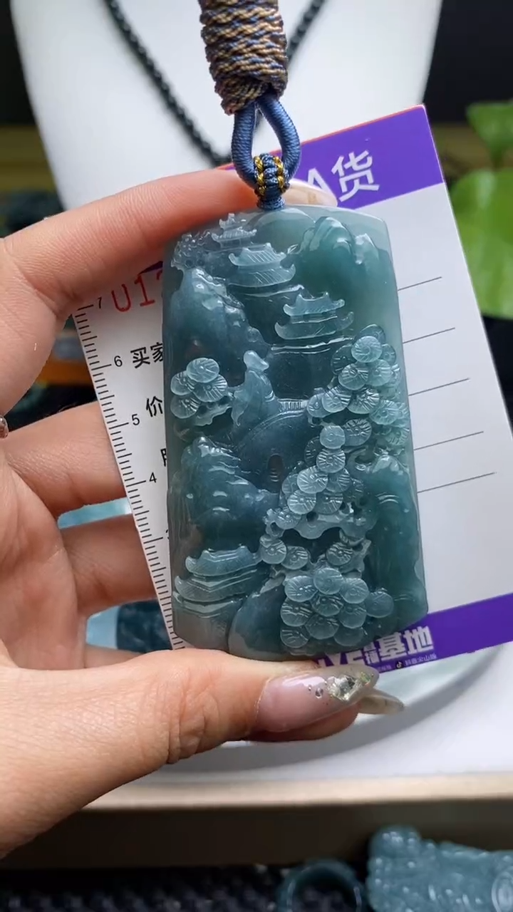 【闪购商品】翡翠未镶嵌颈饰