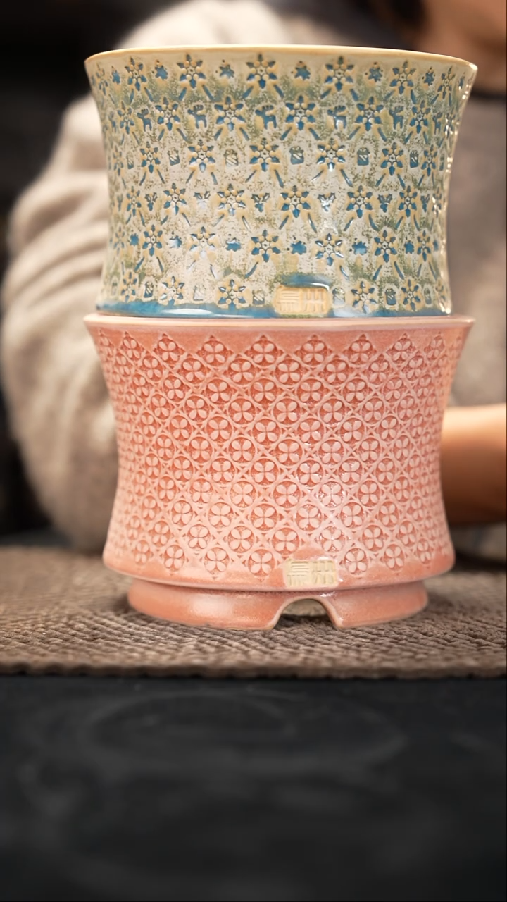 口径花盆-12-08-147一组2个特